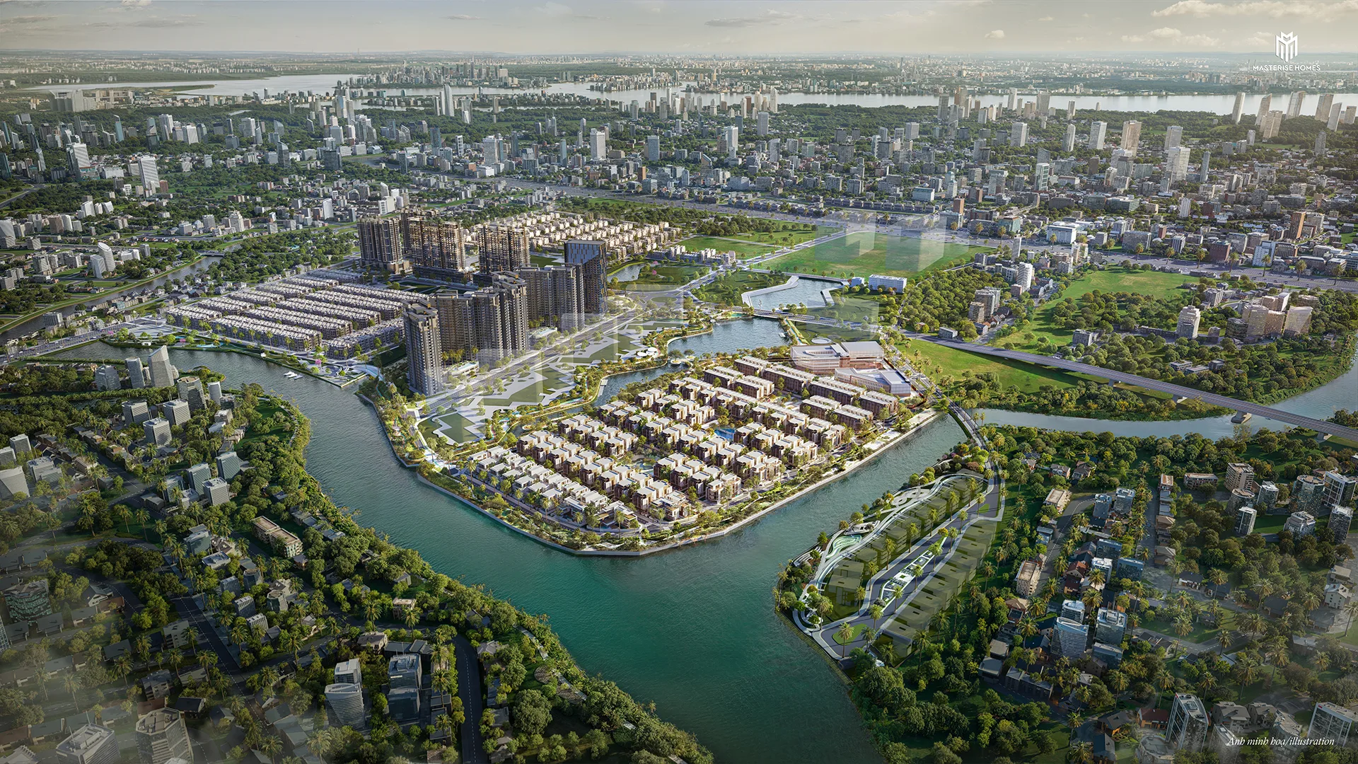 Cảnh quan sông nước SOLA